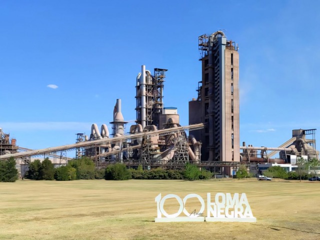 Nacida en Olavarr�a, la empresa Loma Negra celebra sus 100 a�os